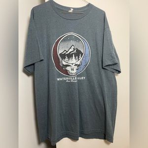 * XL blue Waterville Valley graphic tee, Grateful Dead
